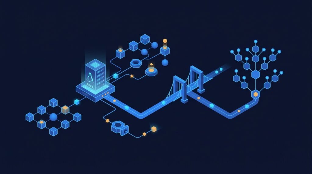 دليلك العملي لفهم شبكات لينكس: العناوين والمقابس وبروتوكولات IP وSSH وDNS